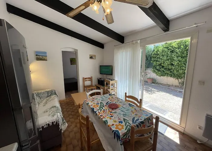 Pavillon T2 Cabine, 6 Couchages, Cour Privee, Piscine, Parking, Proche - St Cyprien - Fr-1-106-34
