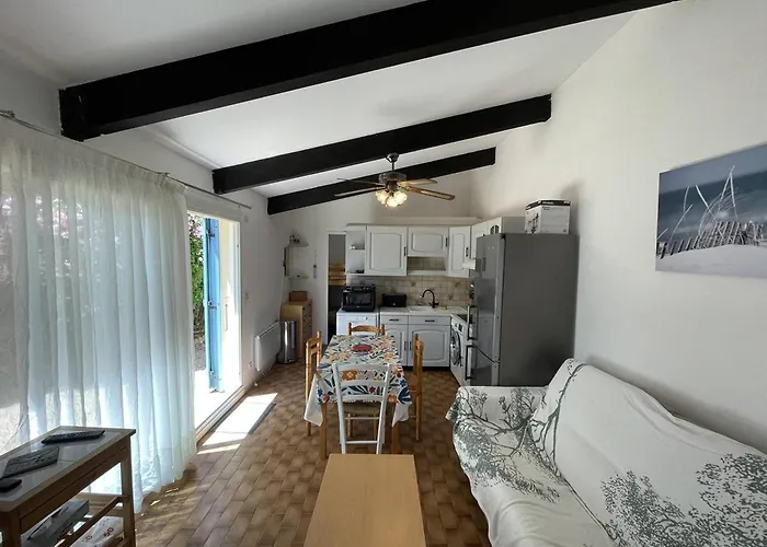 Pavillon T2 Cabine, 6 Couchages, Cour Privee, Piscine, Parking, Proche - St Cyprien - Fr-1-106-34 *